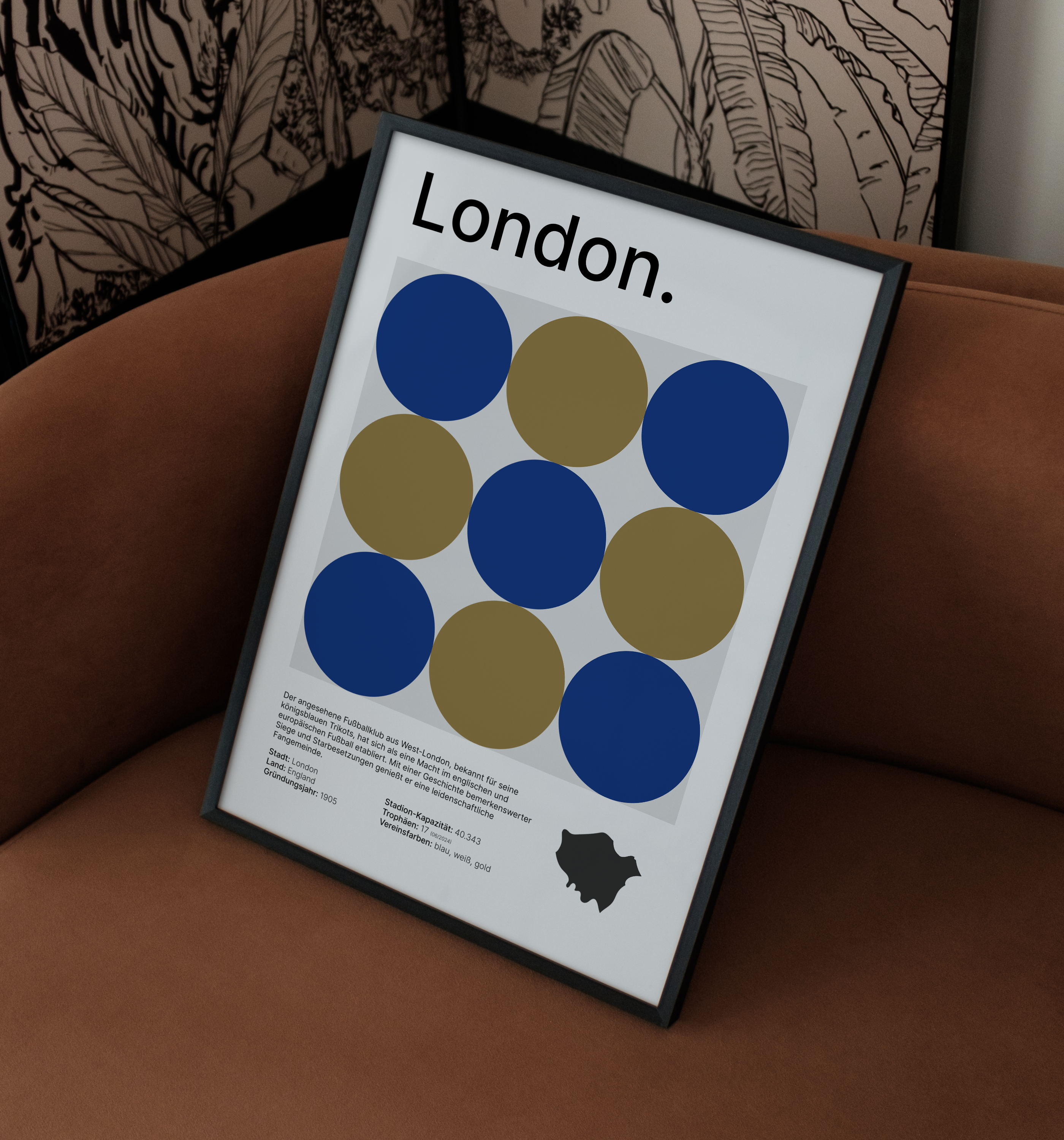 London blau | Poster